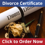 Divorce Certificate